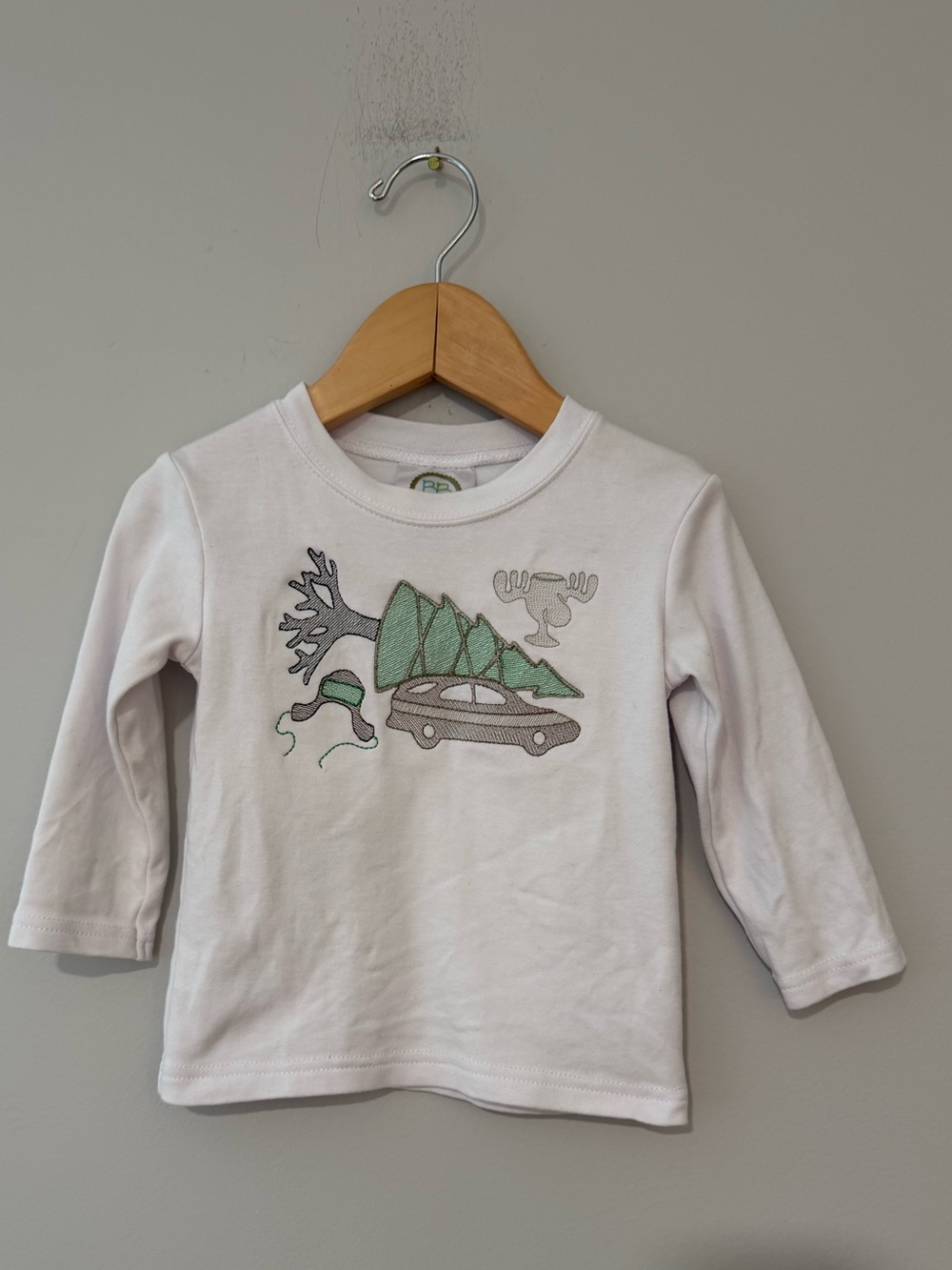 Christmas Vacation Long sleeve embroidered shirt